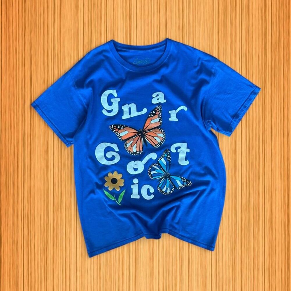 Gnarcotic Blue Butterfly Graphic Tee
